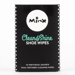 Minx Clean and Shine Shoe Wipes