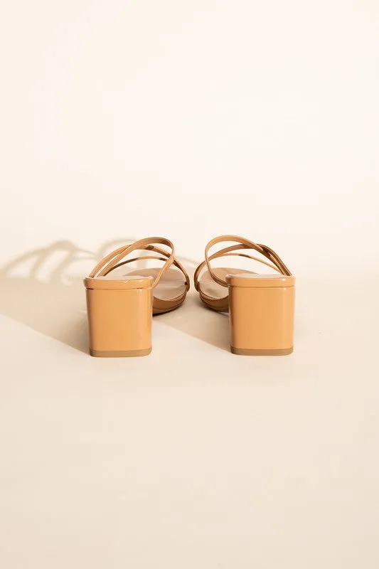 MULE SANDAL HEELS