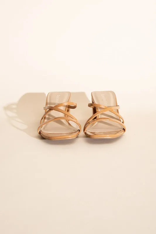 MULE SANDAL HEELS