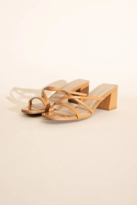 MULE SANDAL HEELS