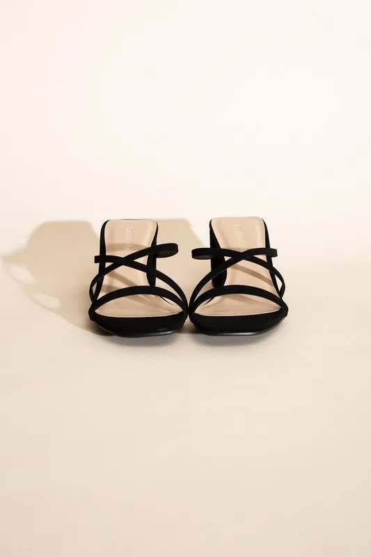 MULE SANDAL HEELS