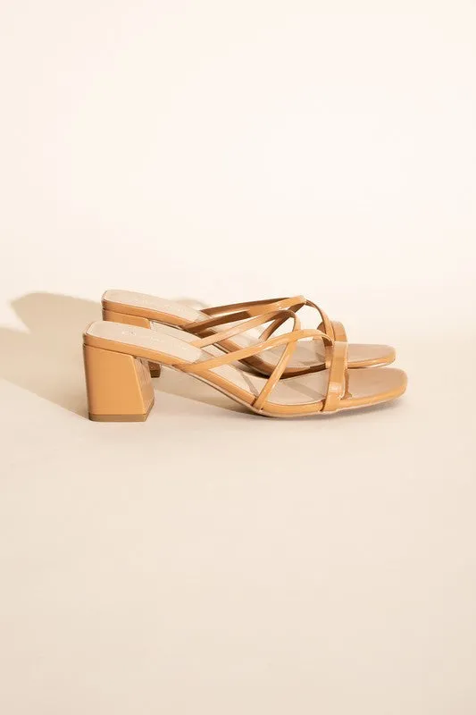 MULE SANDAL HEELS