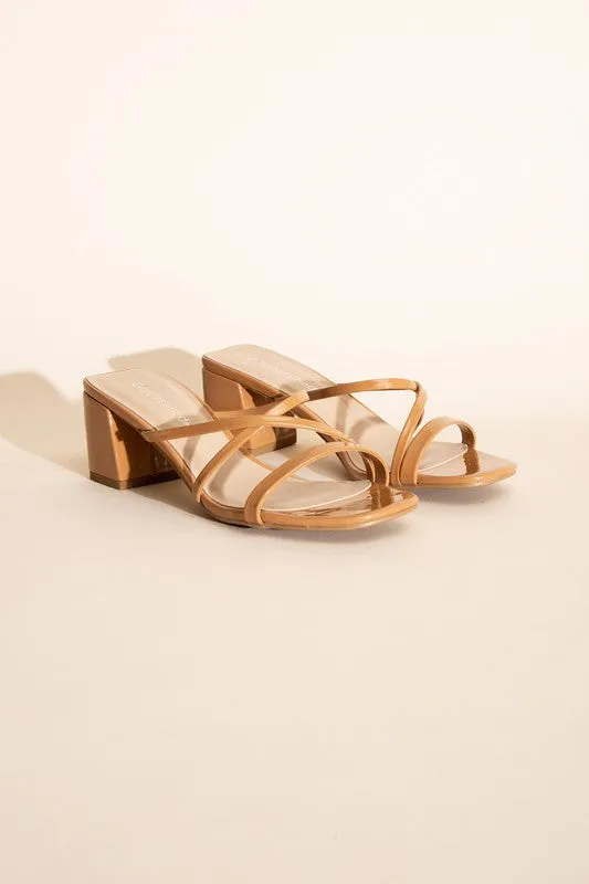 MULE SANDAL HEELS