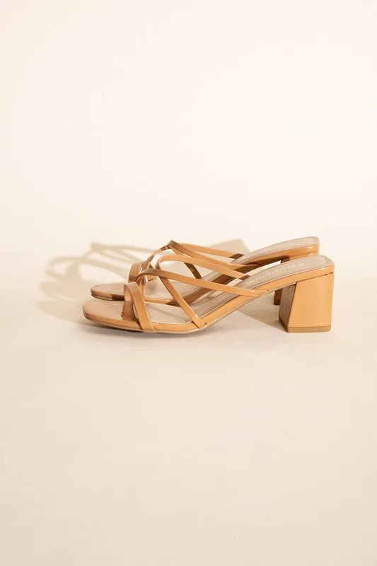 MULE SANDAL HEELS