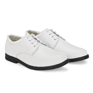 Navy Uniform Shoes White - Defective