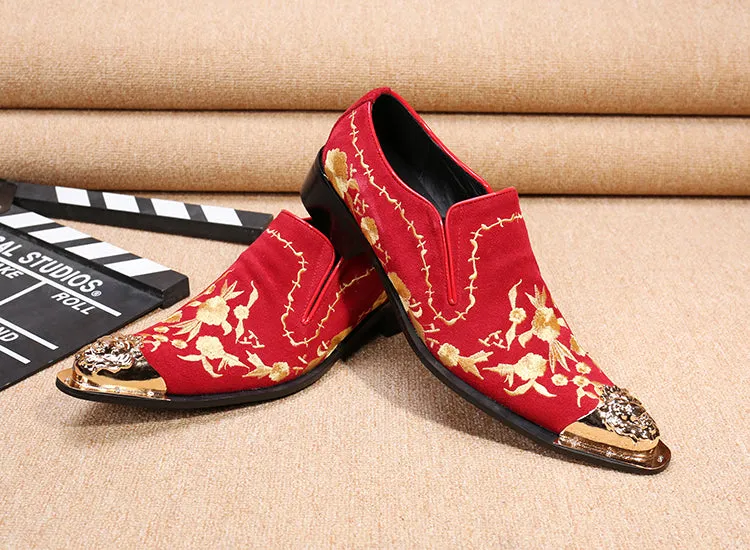New men's business formal shoes British carved leather fashion groom wedding suit shoes lace-up single leather shoes
