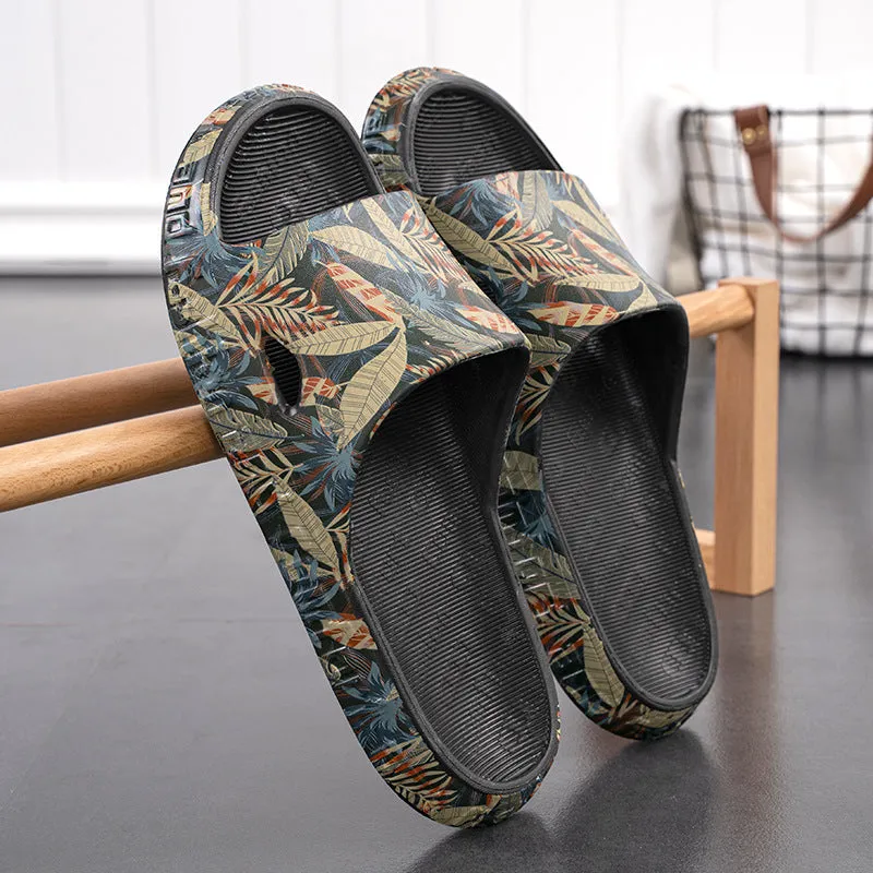 New summer e-commerce explosions men's Southeast Asian foreign trade trend beach non-slip EVA home sandals and slippers wholesale