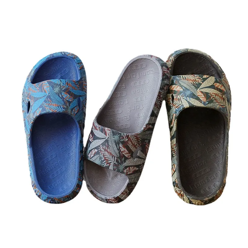 New summer e-commerce explosions men's Southeast Asian foreign trade trend beach non-slip EVA home sandals and slippers wholesale