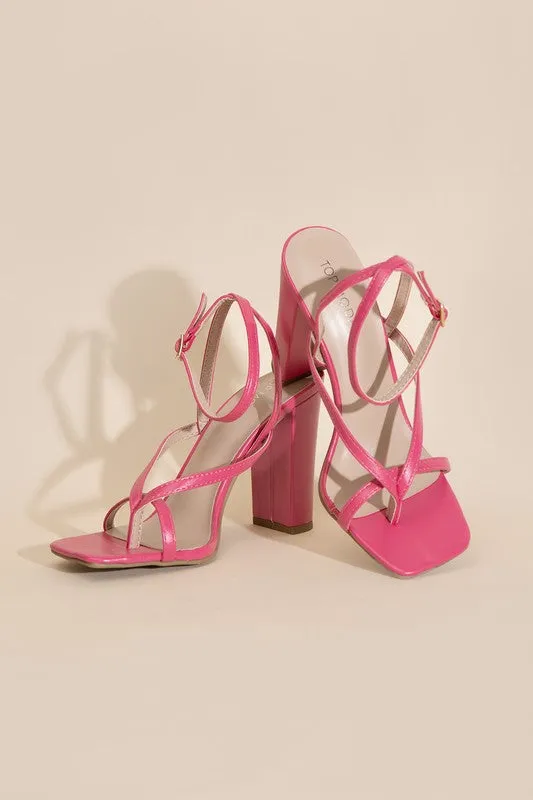 NILE STRAPPY HEELS