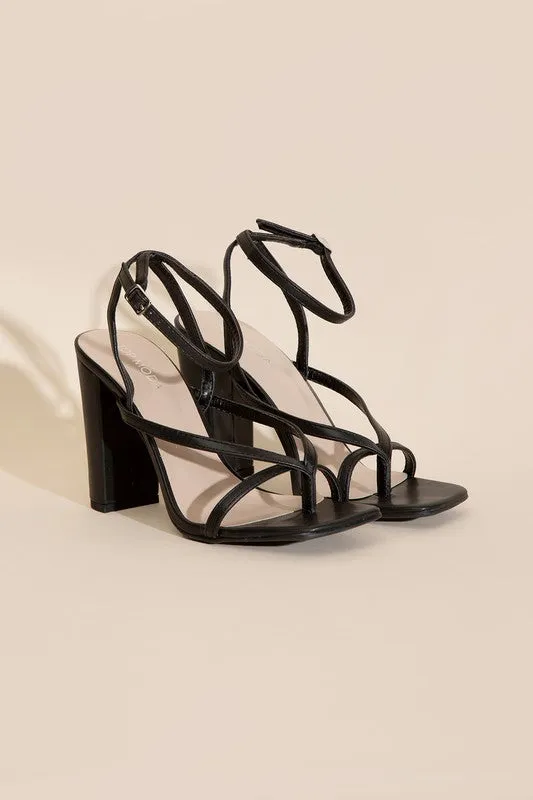 NILE STRAPPY HEELS