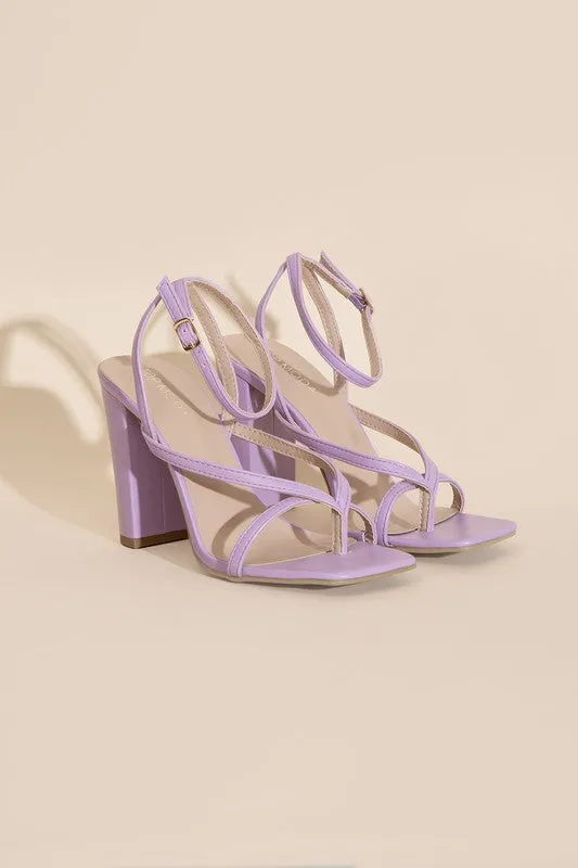 NILE STRAPPY HEELS