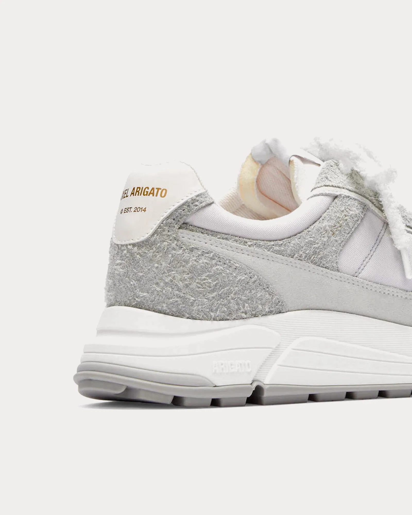 Rush Grey / White Low Top Sneakers