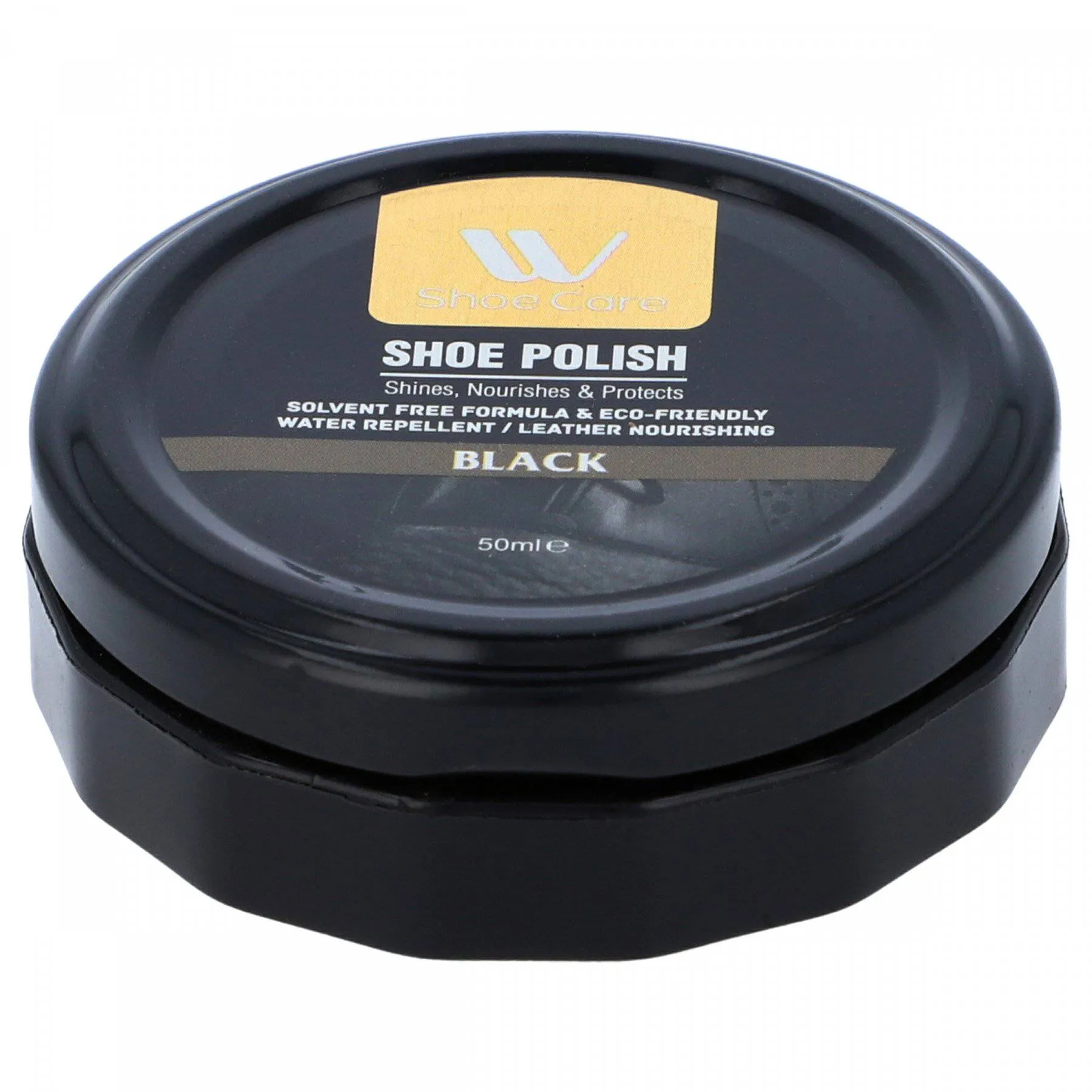 Shoe Care Shoe Polish Black 50ml