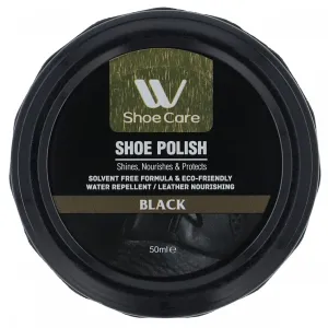 Shoe Care Shoe Polish Black 50ml