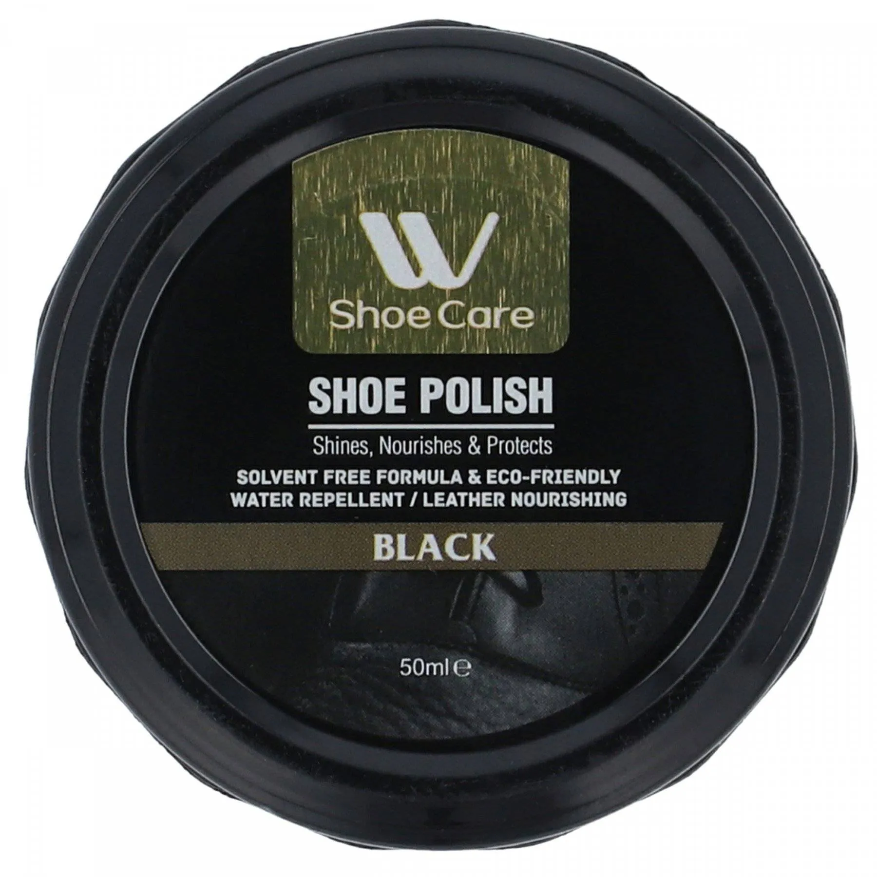 Shoe Care Shoe Polish Black 50ml