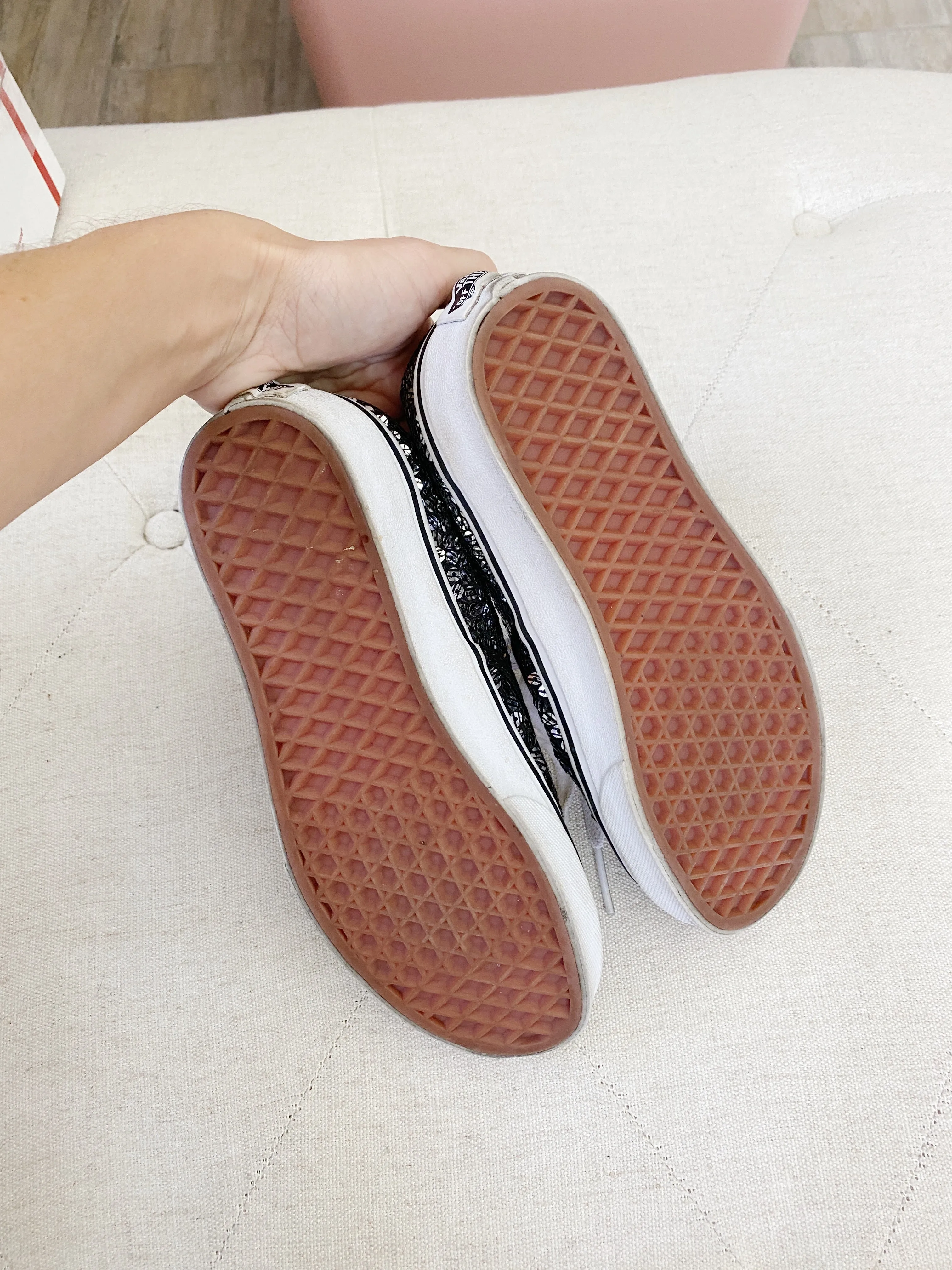VANS Sequins Sneakers Women's 5.5