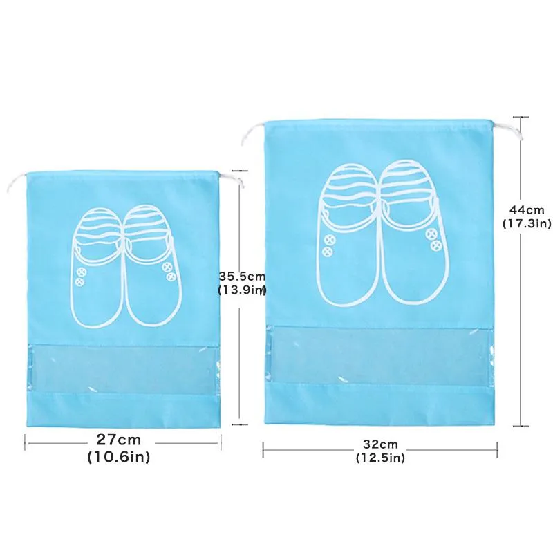 Waterproof Drawstring Shoe Travel Bag