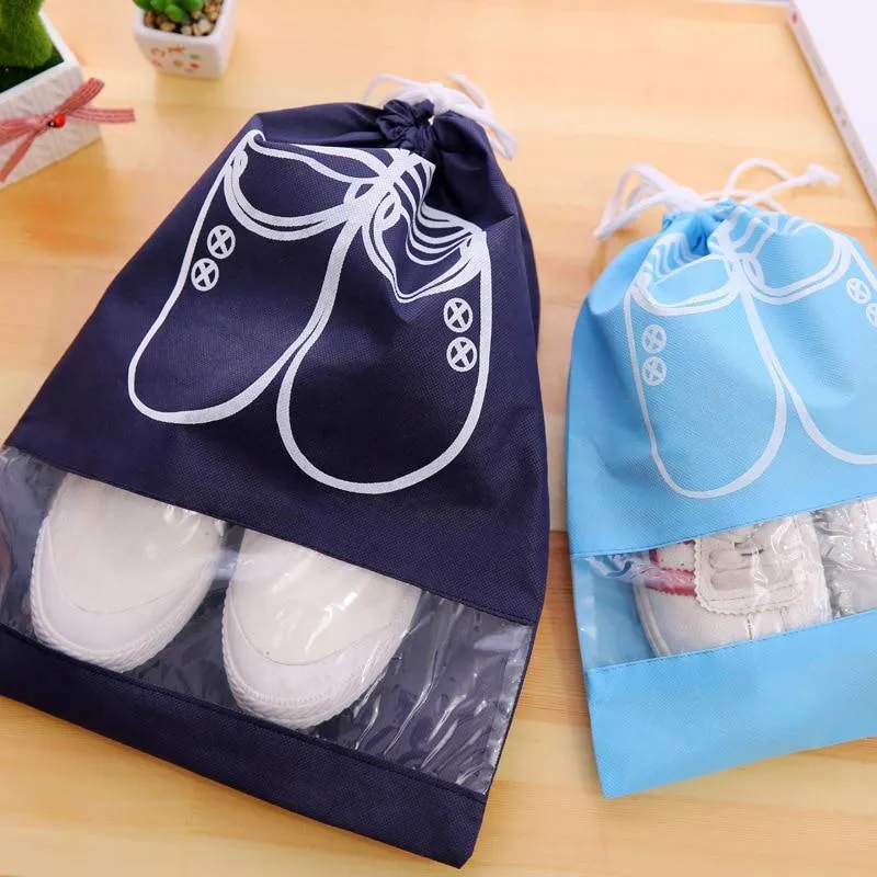 Waterproof Drawstring Shoe Travel Bag