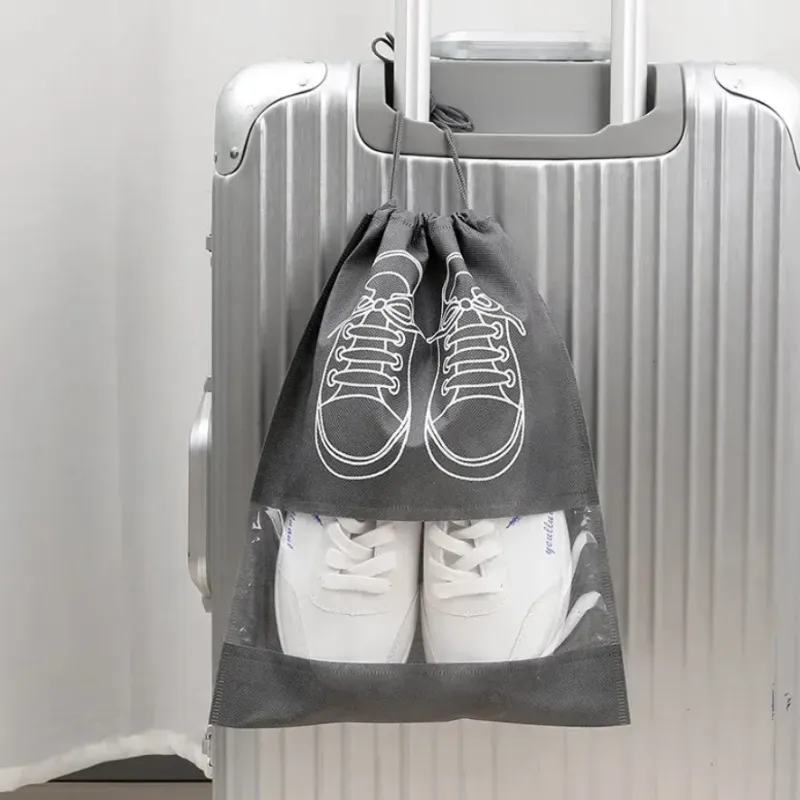 Waterproof Drawstring Shoe Travel Bag