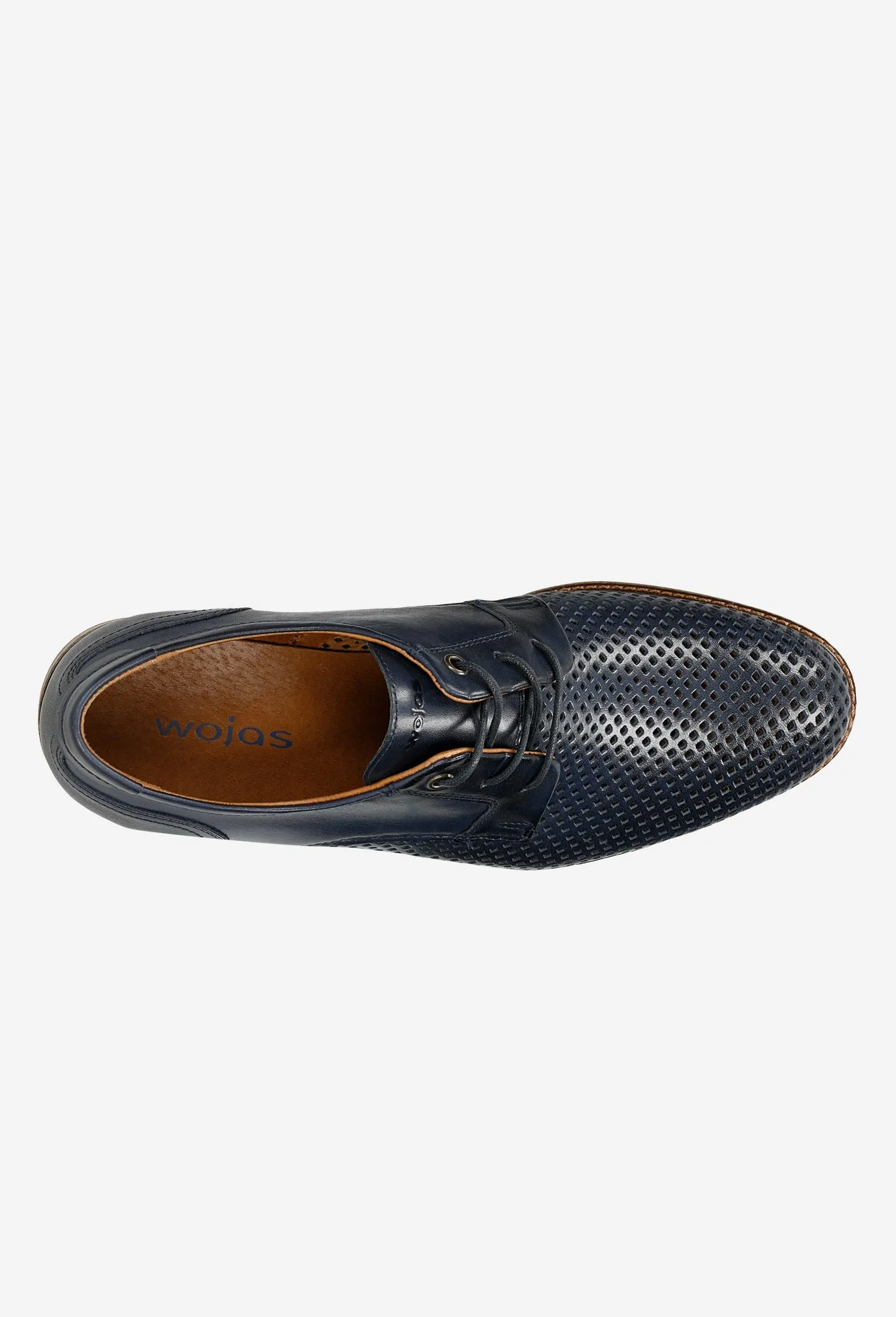 Wojas Dark Blue Dress Shoes | 1012356