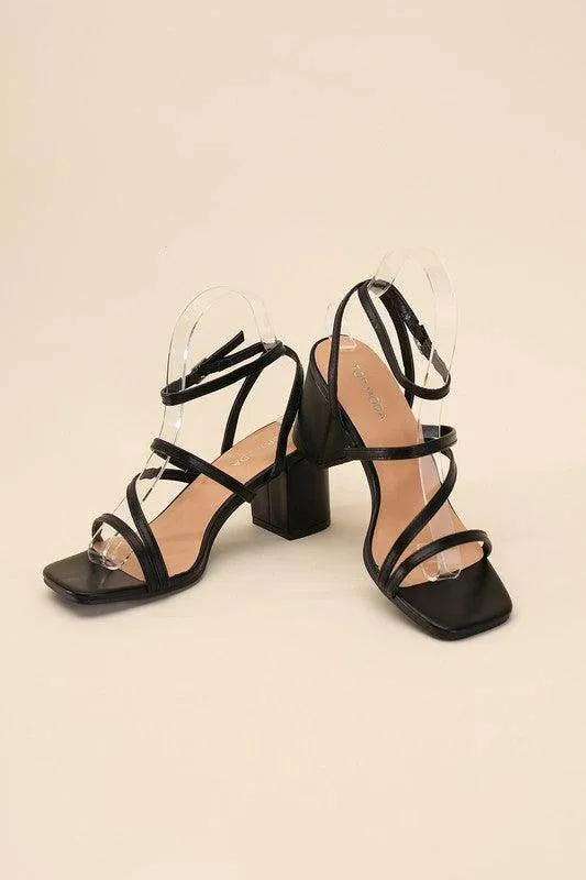 Womens Shoes Style No. Ali-6 Strappy Low Heels