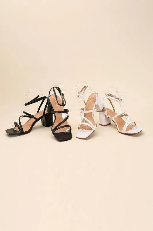 Womens Shoes Style No. Ali-6 Strappy Low Heels