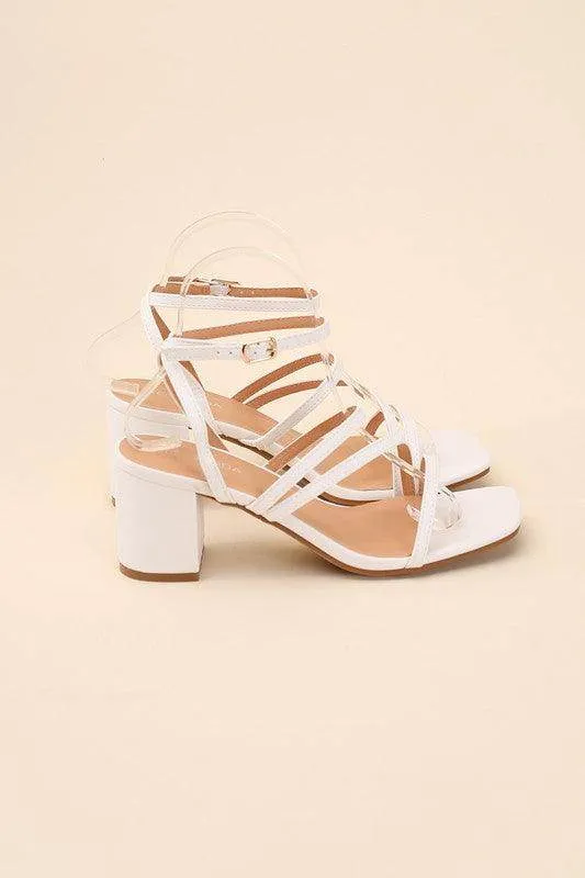 Womens Shoes Style No. Ali-6 Strappy Low Heels
