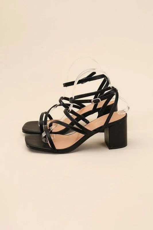 Womens Shoes Style No. Ali-6 Strappy Low Heels