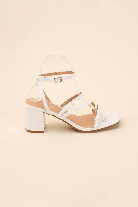 Womens Shoes Style No. Ali-6 Strappy Low Heels